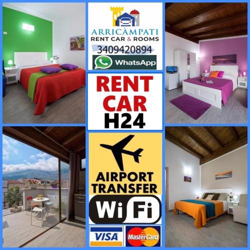 Arricàmpati Palermo Airport Rooms & Rent Car