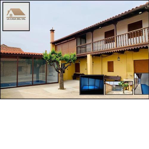 Astorga. León. Piscina. Casa Val de San Lorenzo.