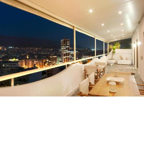 Athens 360 penthouse, panoramic City view