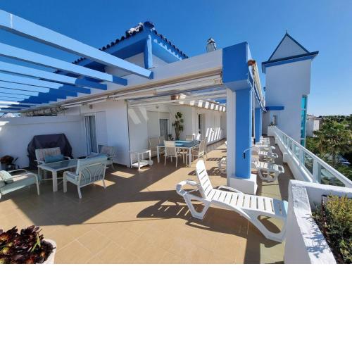 Ático en Costa Ballena con barbacoa y WIFI