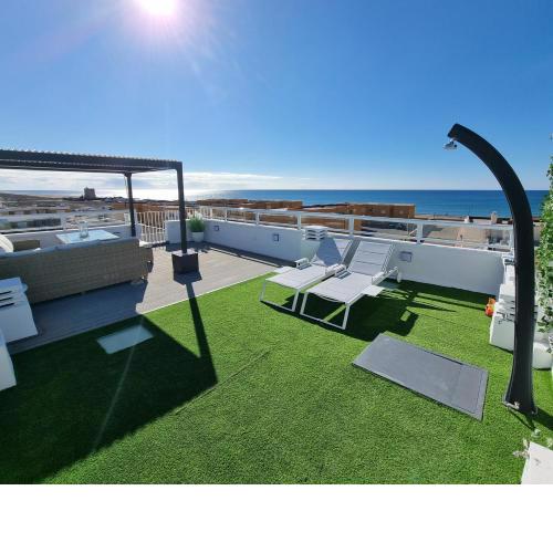 Ático Los Flamingos. Exclusive terrace with views