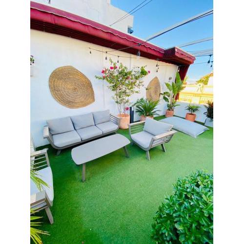 Ático Suite con terraza totalmente privada en pleno centro histórico de Sevilla