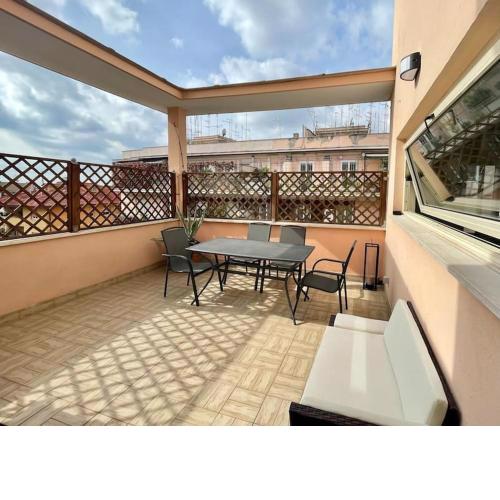 Attico con terrazza Balduina