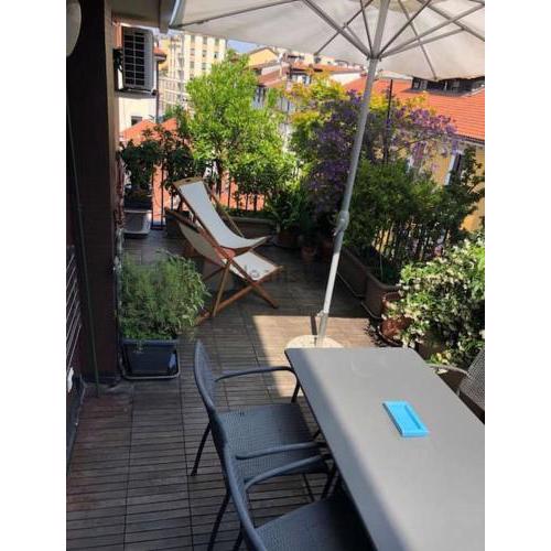 Attico con terrazza nel cuore di NoLo