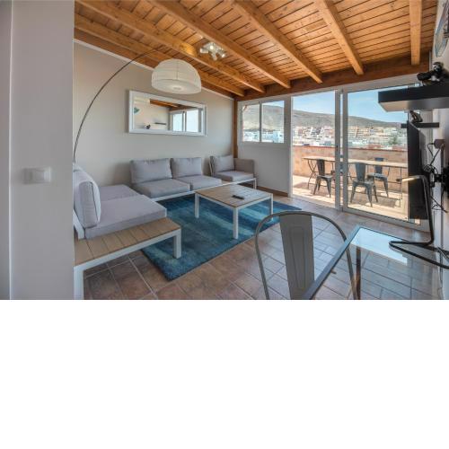 attico vista oceano e città 3 camere 2 bagni WiFi AC