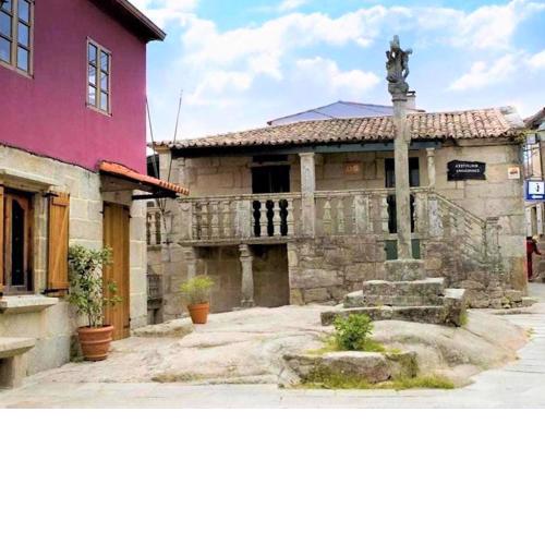 Attractive mansion in Combarro with balcony