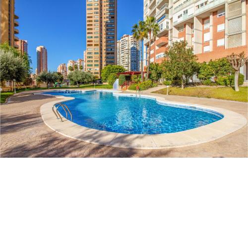 Awesome Apartment In Benidorm With Outdoor Swimming Pool, Wifi And Swimming Pool