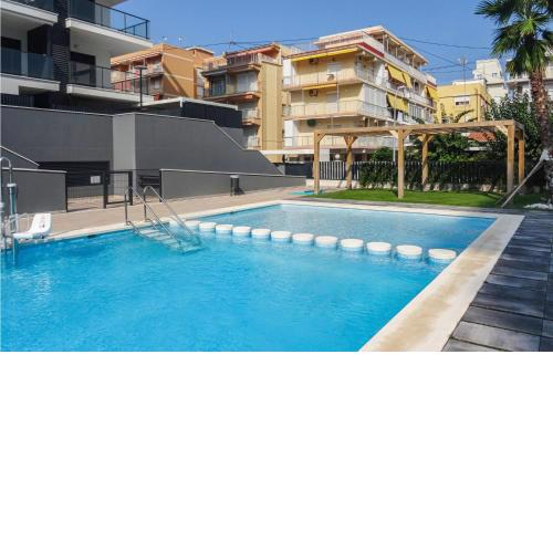 Awesome apartment in Ganda with 2 Bedrooms, WiFi and Outdoor swimming pool