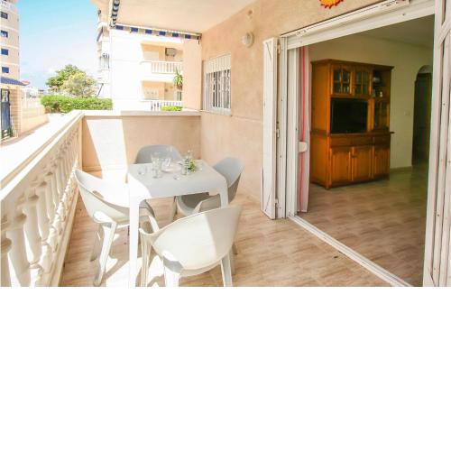 Awesome apartment in Los Arenales del Sol with 1 Bedrooms and Outdoor swimming pool