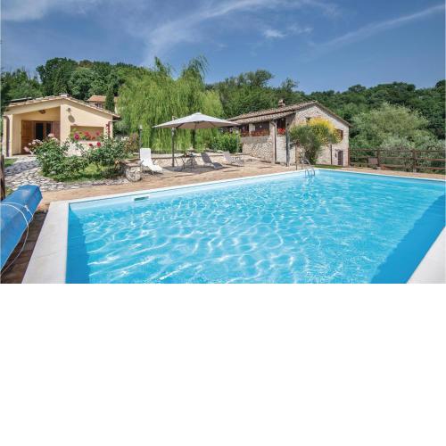 Awesome apartment in Narni TR with 1 Bedrooms, WiFi and Outdoor swimming pool