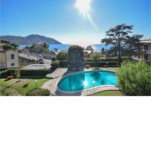 Awesome apartment in Recco with Outdoor swimming pool, 2 Bedrooms and WiFi