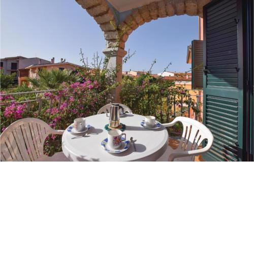 Awesome apartment in Valledoria SS with 2 Bedrooms