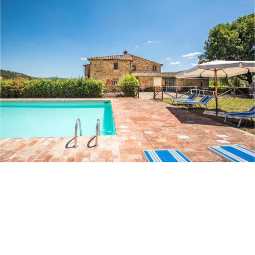 Awesome Home In Belforte - Radicondoli With 4 Bedrooms, Private Swimming Pool And Outdoor Swimming Pool