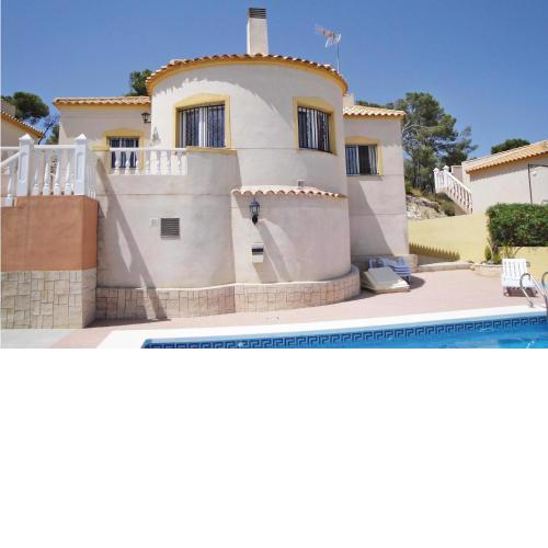 Awesome Home In Castalla With Wifi, Outdoor Swimming Pool And Swimming Pool
