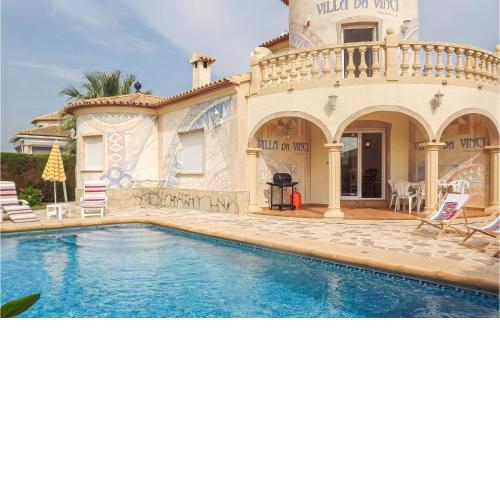 Awesome home in El Verger with WiFi, Outdoor swimming pool and Swimming pool