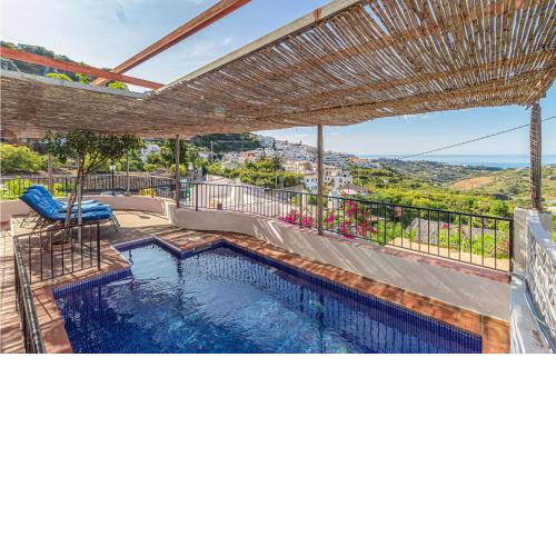 Awesome home in Frigiliana with WiFi, Outdoor swimming pool and Swimming pool