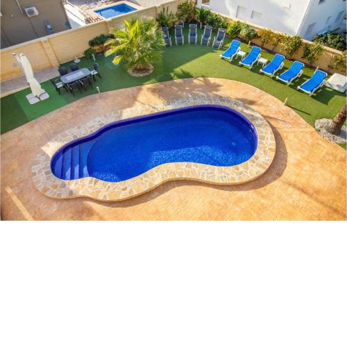 Awesome home in lAlfs del Pi with Outdoor swimming pool, WiFi and 6 Bedrooms