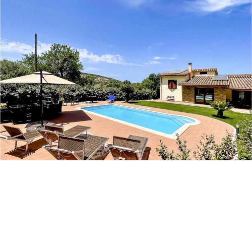 Awesome Home In Nuxis With Wifi, 3 Bedrooms And Swimming Pool