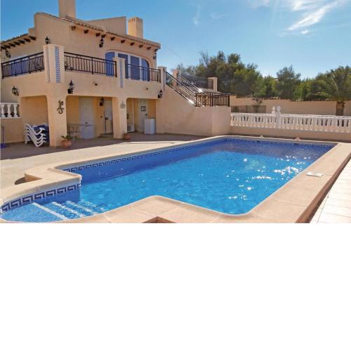 Awesome home in Orihuela Costa with 4 Bedrooms, WiFi and Outdoor swimming pool