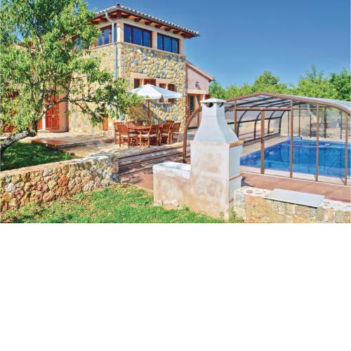 Awesome Home In Santa Maria With 4 Bedrooms, Private Swimming Pool And Outdoor Swimming Pool