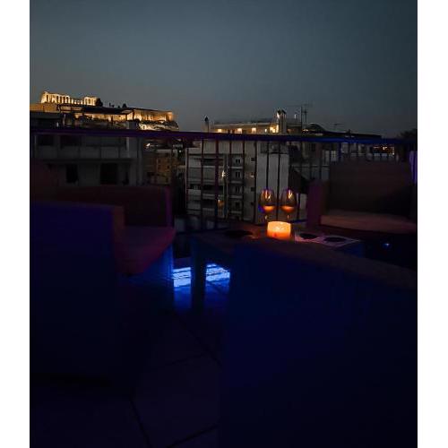 B 2 Luxury Suite Acropolis view Athens privat Jacuzzi