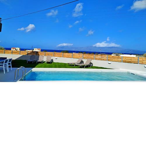 Balos Residence private pool Seafront Seaview