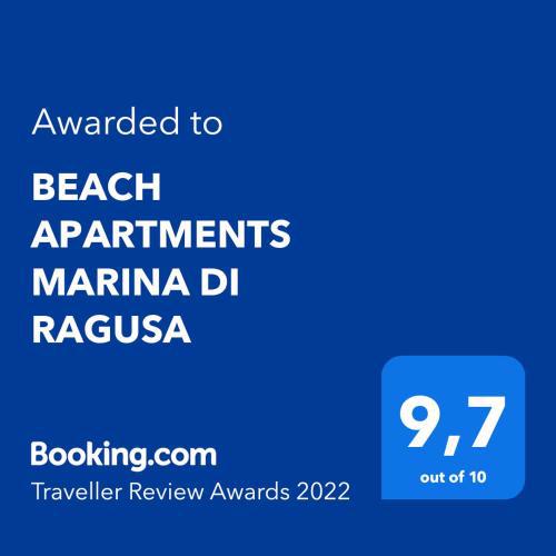 BEACH APARTMENTS MARINA DI RAGUSA