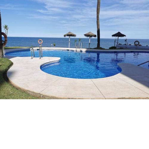Beach front home, sea view close to La Cala