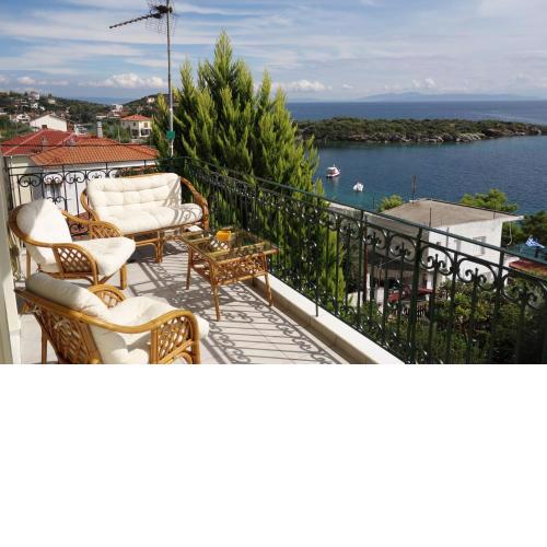 Beach Front House With View