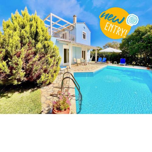 Beach Villa Iolis with private pool