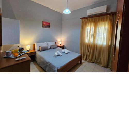 Beachfront cozy studio sea view lygaria
