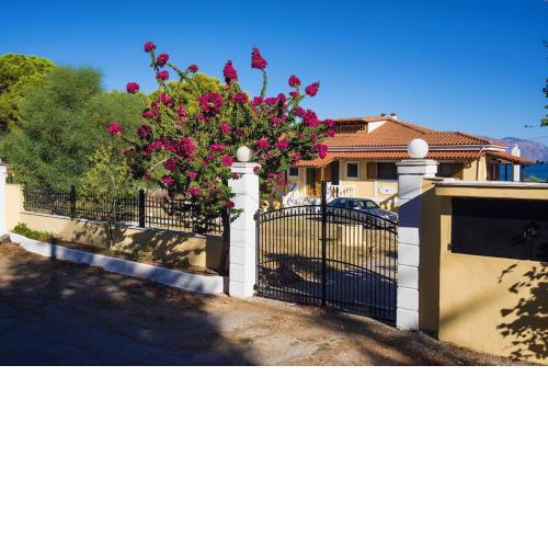 Beachfront villa in Galaxidi