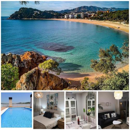 BEACH&POOL, free pk, top apartment, full equipped in Fenals Beach