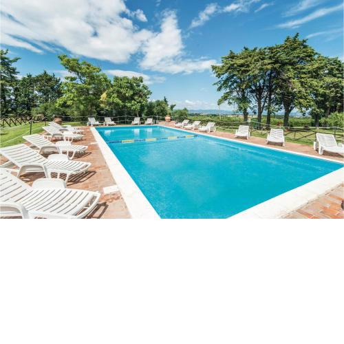 Beautiful apartment in Castiglione d,Lago PG with 2 Bedrooms, WiFi and Outdoor swimming pool