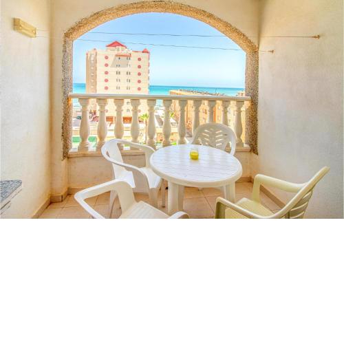 Beautiful apartment in La Manga with Outdoor swimming pool and 1 Bedrooms