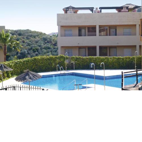 Beautiful apartment in Mijas Costa with 2 Bedrooms, WiFi and Outdoor swimming pool