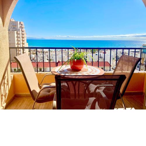 Beautiful apartment near LaMata Beach with PANORAMA SEA view!!!