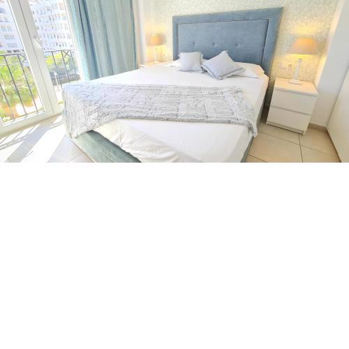 Beautiful bedroom with private bathroom