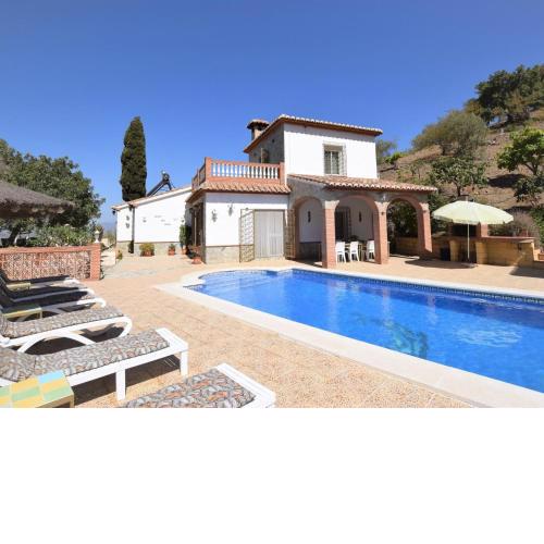 Beautiful detached villa near Arenas with delightful terrace and stunning view