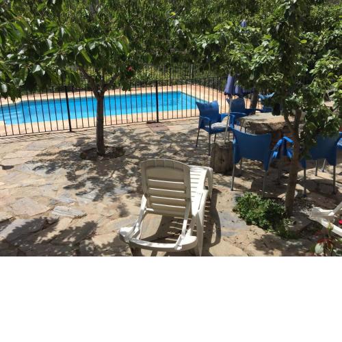 Beautiful holiday home in Laroya with shared pool