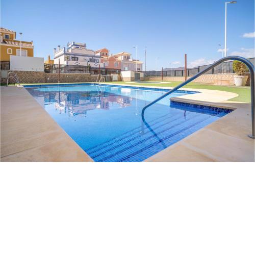 Beautiful home in San Juan de los Terrer with Outdoor swimming pool, WiFi and 2 Bedrooms