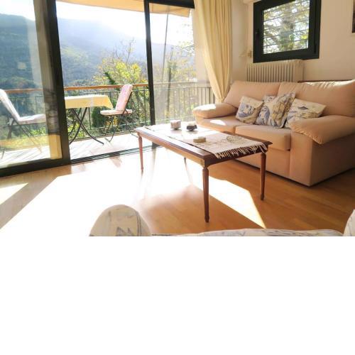 Beautiful mountain view house with fireplace
