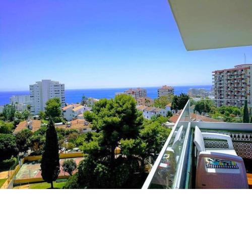 Beautiful sea views cozy apartment 350 m from beach