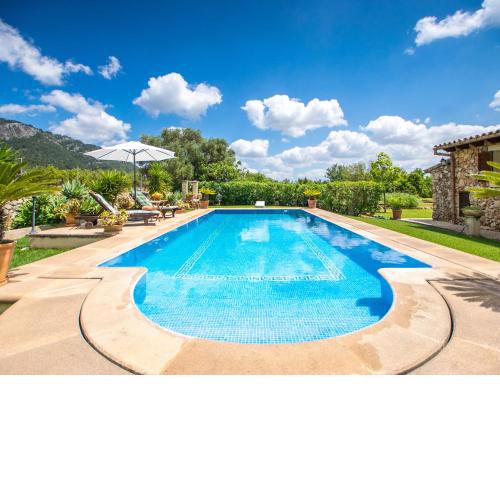 Beautiful stone house with a private swimming pool and a large garden