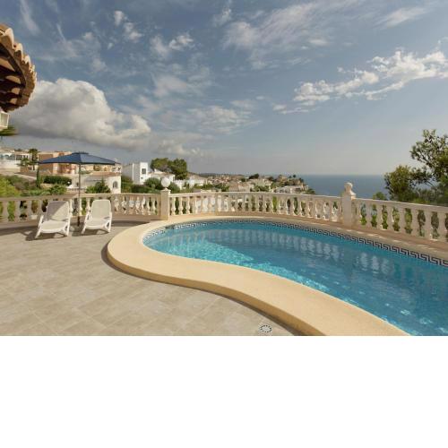 Beautiful villa in Benitachell with swimming pool