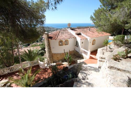 Bellevue - sea view holiday home with private pool in Benissa