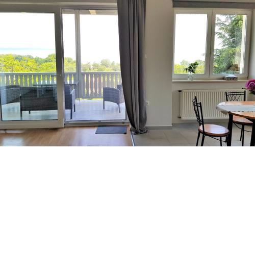 Belvárosi ház gyönyörű panorámával