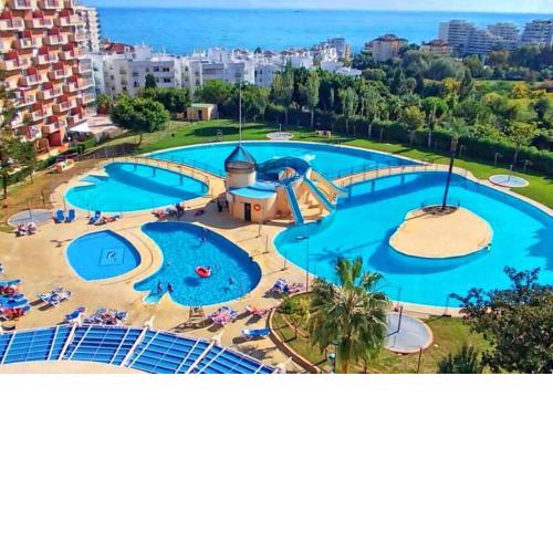 Benalmadena estudio con Parque Acuatico- Wifi Fibra 500MB - Minerva 401