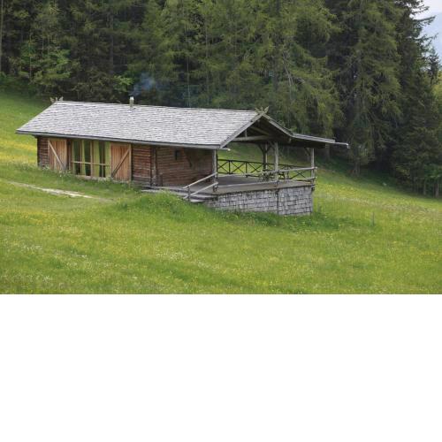 Berghütte Blockhaus