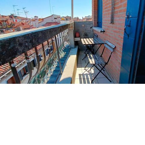 BIENNALE area with terrace and view!
